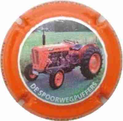 N°31 Contour orange, Tracteur De Spoorwegpuffers
Photo JR
