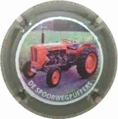 N°32 Contour gris foncé, Tracteur De Spoorwegpuffers
Photo JR
