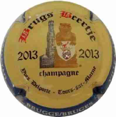 N°36g 2013, avec strass (Cuvée Brugs Beertje)
Image Yves STEFANI
