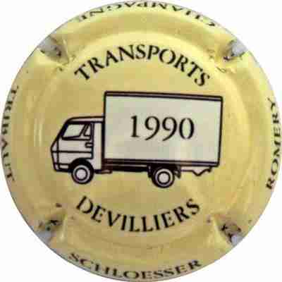 N°39 Transports Devilliers, 1990, Jaune pâle, écriture noire
Photo Marc76

