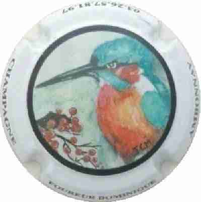 N°03 Série de 6 (oiseaux) avec signature, contour blanc
Photo J.R.
