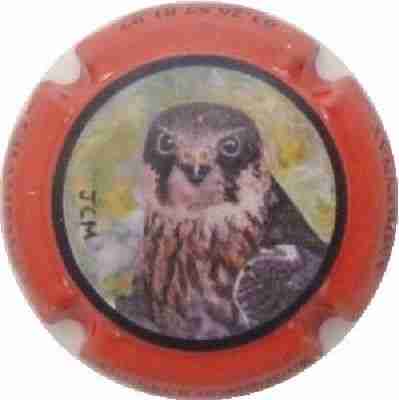 N°03 Série de 6 (oiseaux) avec signature, contour rouge
Photo J.R.
