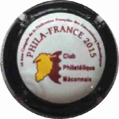 N°54a PHILA-FRANCE 2015, contour noir
Photo Laurent HELIOT
