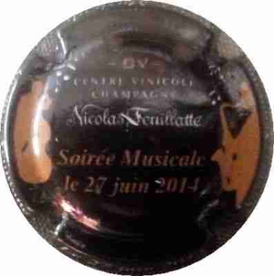 N°56a Soirée musicale le 27 juin 2014, noir et or
Photo René BLANCHET
