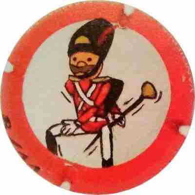 N°07g Série Manège enchanté, Peinte à  la main
Image Yves STEFANI
