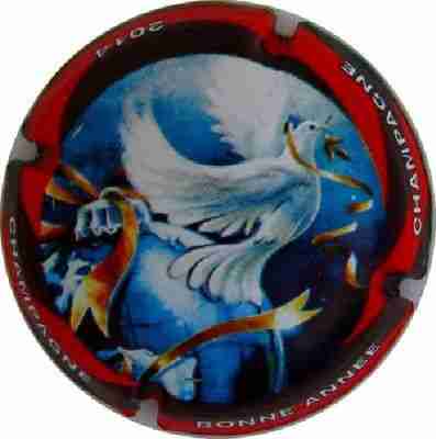 N°0826p Jéroboam, contour rouge et marron
Photo Jacques
