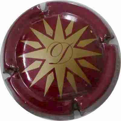 N°09 Bordeaux et or
