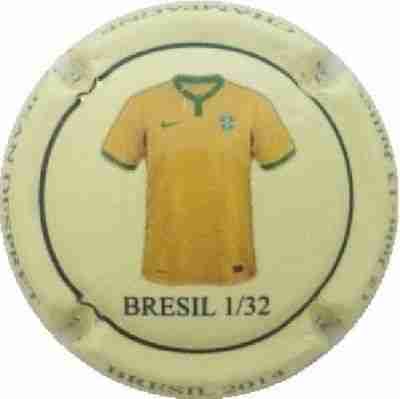 N°09 1ère série, Brésil, Coupe du Monde au Brésil, 1 sur 32
Photo JR

