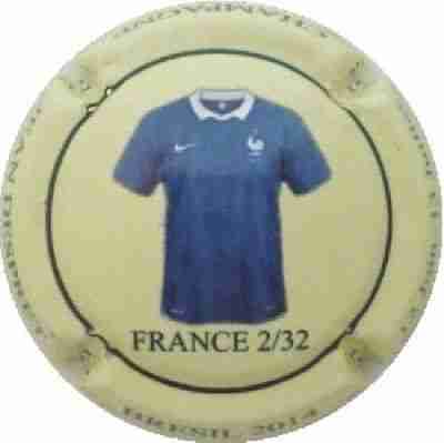 N°09a 1ère série, France, Coupe du Monde au Brésil, 2 sur 32
Photo JR

