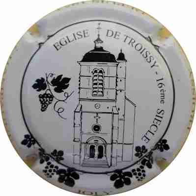 N°27 Eglise de Troissy, fond blanc 
Photo Eric Billardelle
Mots-clés: Joly;Eglise;Troissy