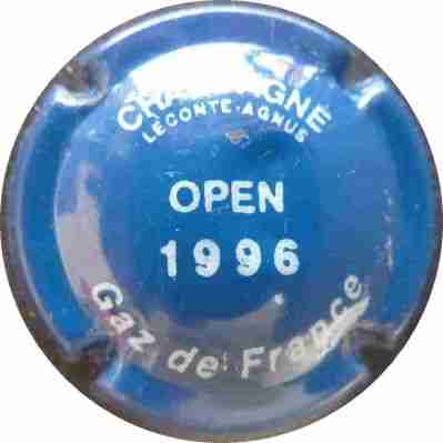 N°19 OPEN Gaz de France 1996 - bleu et blanc
Photo LEWIS
