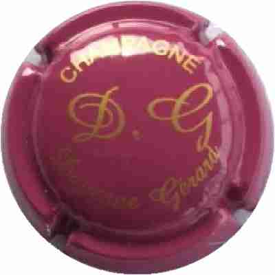 N°14 Série (Initiales) Prune et or
Photo GODART Christian
