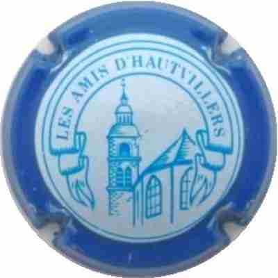 N°50 Série de 12 (église), les amis d'Hautvillers (complaisance), contour bleu
Photo J.R.
