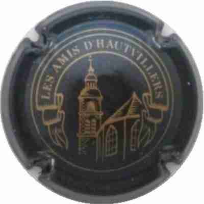 N°50 Série de 12 (église), les amis d'Hautvillers (complaisance), noir et or
Photo J.R.
