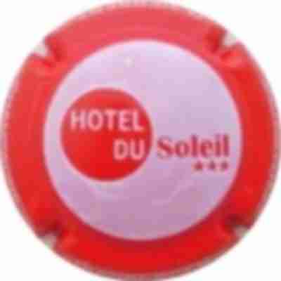N°196b Hotel du soleil, blanc, contour rouge
Photo J.R.
