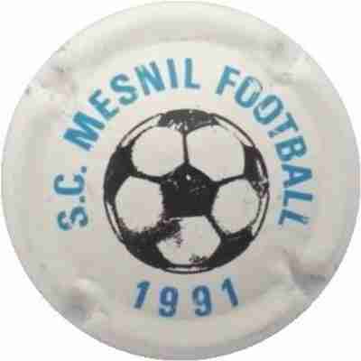 NR S.C. MESNIL FOOTBALL 1991, Blanc et bleu
Photo J.R.
