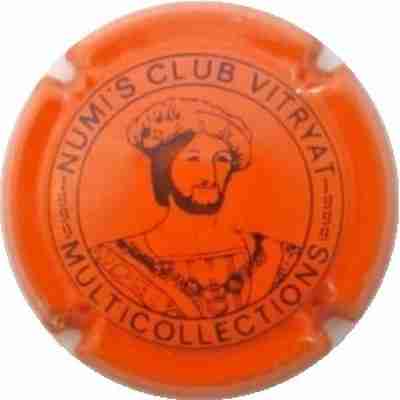 N°01 Numi's  Club Vitryat, 1999, orange et noir
Photo J.R.
Mots-clés: PUBLICITAIRE;CLUB