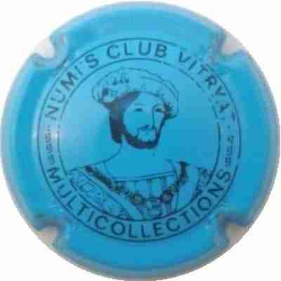 N°01 Numi's  Club Vitryat, 1999, bleu et noir
Photo J.R.
Mots-clés: PUBLICITAIRE;CLUB