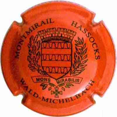 N°01 Série de 7, (jumelage), orange et noir
Photo SIMONNOT Jean-Joseph
