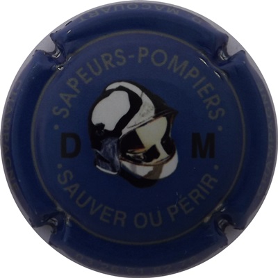 _2014, Sapeurs pompiers, sauver ou périr, Fond bleu,  (PUBLICITAIRE)
Casque de Pompier
Photo René COSSEMENT
Mots-clés: NR