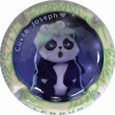 N°53a Cuvée Joseph, contour vert-jaune
Cuvée Joseph, série panda
