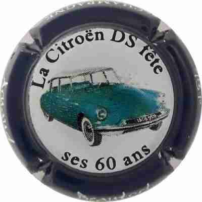 N°09 60 ans de la Citroà«n DS, contour bleu
Photo Martine PUPIN
