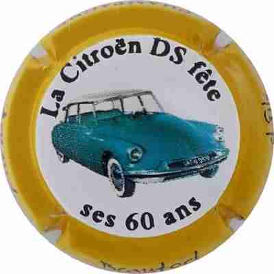 N°10 60 ans de la Citroà«n DS, contour jaune
Photo Martine PUPIN
