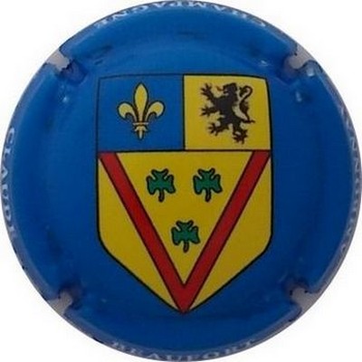 N°19 Blason, fonf bleu
Photo Gérard DEMOMIN
