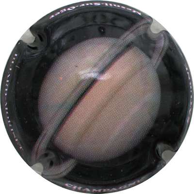 N°19 Personnalisée sur N°834a Saturne, contour noir
Photo Bernard DUQUENNE
