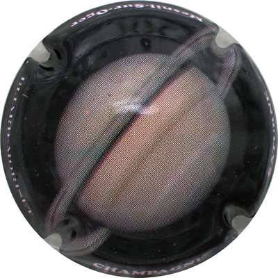 N°19 Personnalisée sur N°834a Saturne, contour noir
Photo Bernard DUQUENNE
