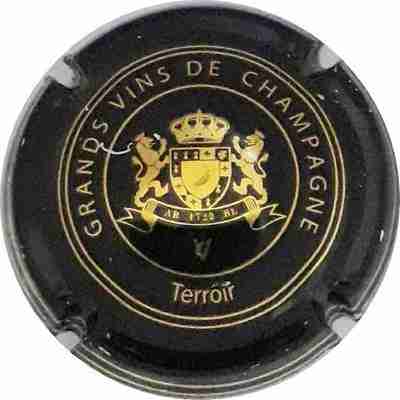 N°14 Grands vins de Champagne, noir et or, V, Terroir
Photo Martine PUPIN
