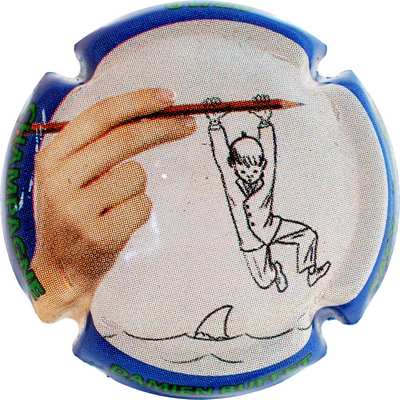 N°06 Série de 10 (Enfant), N°07 Contour bleu foncé
Photo Bernard DUQUENNE
