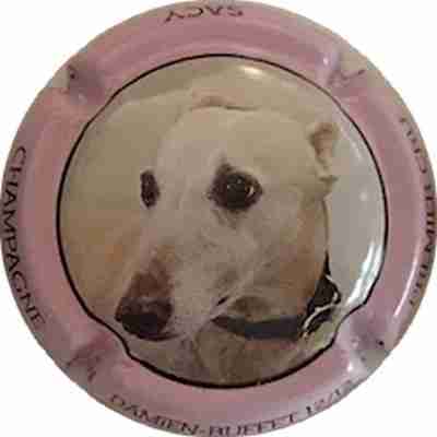 N°04 Série de 12 (Lévrier), N°12, contour rose
Photo Bernard DUQUENNE
