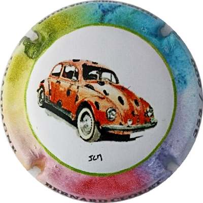 N°50 Coccinelle VW rouge, Tirage 600 sur contour
Photo Jacky MICHEL
