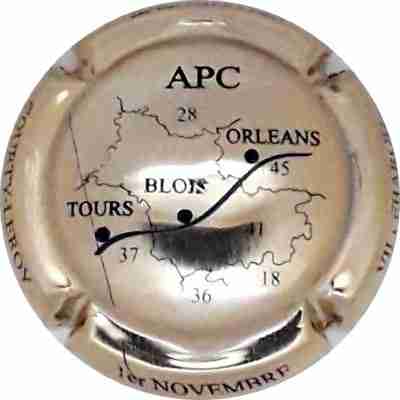 N° 23h Inscription APC, Doré à  l'or fin
Photo Martine PUPIN
