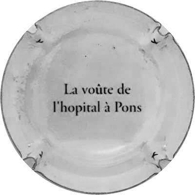 N° 56 Voà»te Hà´pital Pons, Verso
Photo Martine PUPIN
