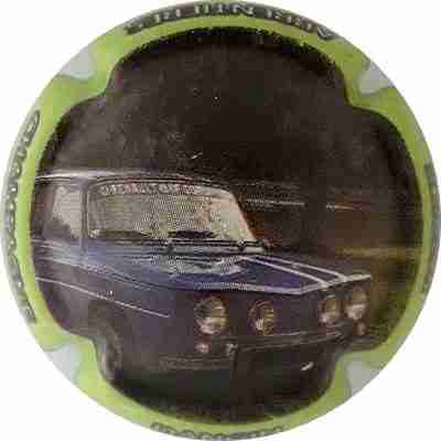 N°20 Série de 6 (Voitures), Renault 8, Contour vert pomme
Photo Martine PUPIN
Mots-clés: NR