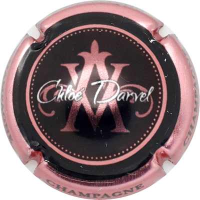 N°01 Série de 4, Rosé et argent, fond noir, Contour rosé
Photo Martine PUPIN
