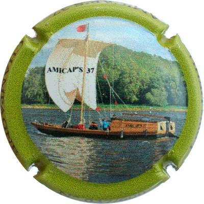 N°374 Amicap's 37 2024, Contour vert, Tirage 600 sur contour
Photo Bernard DUQUENNE
