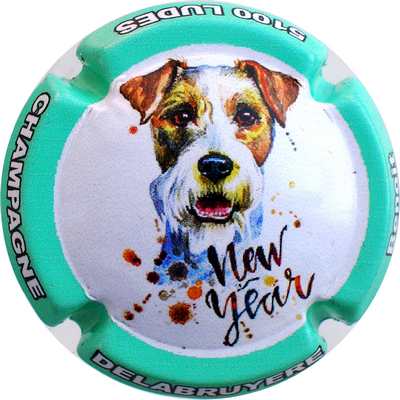 N°20 Série de 6 (Chiens), Contour turquoise
Photo Bernard DUQUENNE
