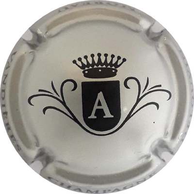 N°43 Lettre A puzzle Vandieres, argent et noir
Photo Martine PUPIN
