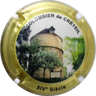 N°73 Colombier de Créteil, Contour or, Tirage 1000 sur le coté
Photo Bernard DUQUENNE
