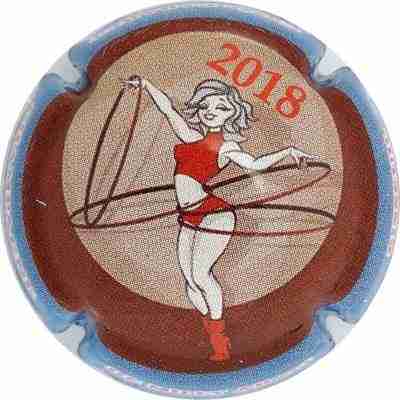 N°036a Cuvée Cabaret 2018, contour bleu
Photo Martine PUPIN
