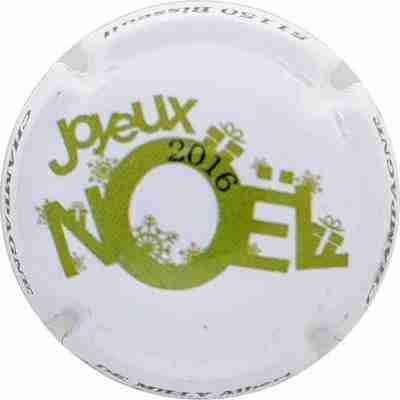 N°033 Joyeux Noà«l 2016, Blanc et vert
Photo Martine PUPIN
