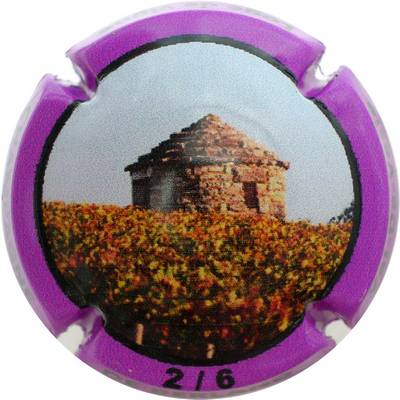 N°03a 2/6, Loge de vigne, Contour violet
Photo Bernard DUQUENNE
