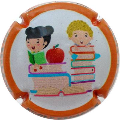 N°01b Série de 6 (Ecole Primaire) Contour orange
Photo Bernard DUQUENNE
