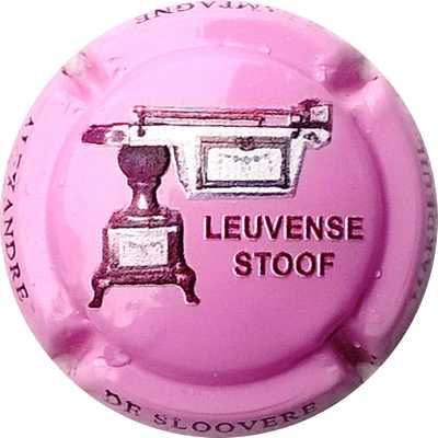 N°02a LEUVENSE SSTOOF, Fond rose, Tirage 300 au verso
Photo Bernard DUQUENNE
