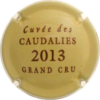 N°25d Cuvée Caudalies 2013, Crème et marron, grans cru
Photo Bernard DUQUENNE
