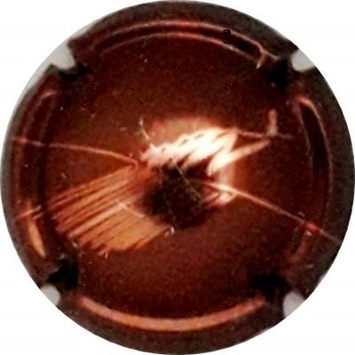 N°01b Bordeaux métallisé et or
Photo Martine PUPIN
