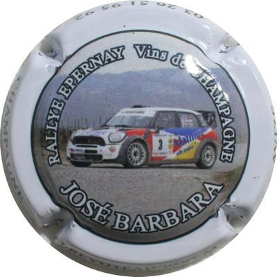 N°15v Rallye Epernay, José BARBARA, personnalisée Prévoteau-Paveau
Photo Bernard DUQUENNE
